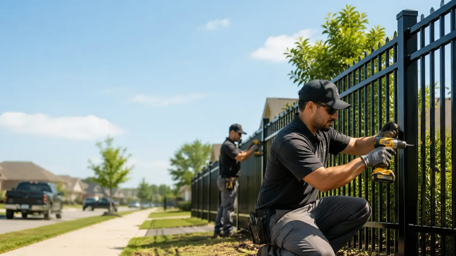 Metal Fence Installation in Latham, KS